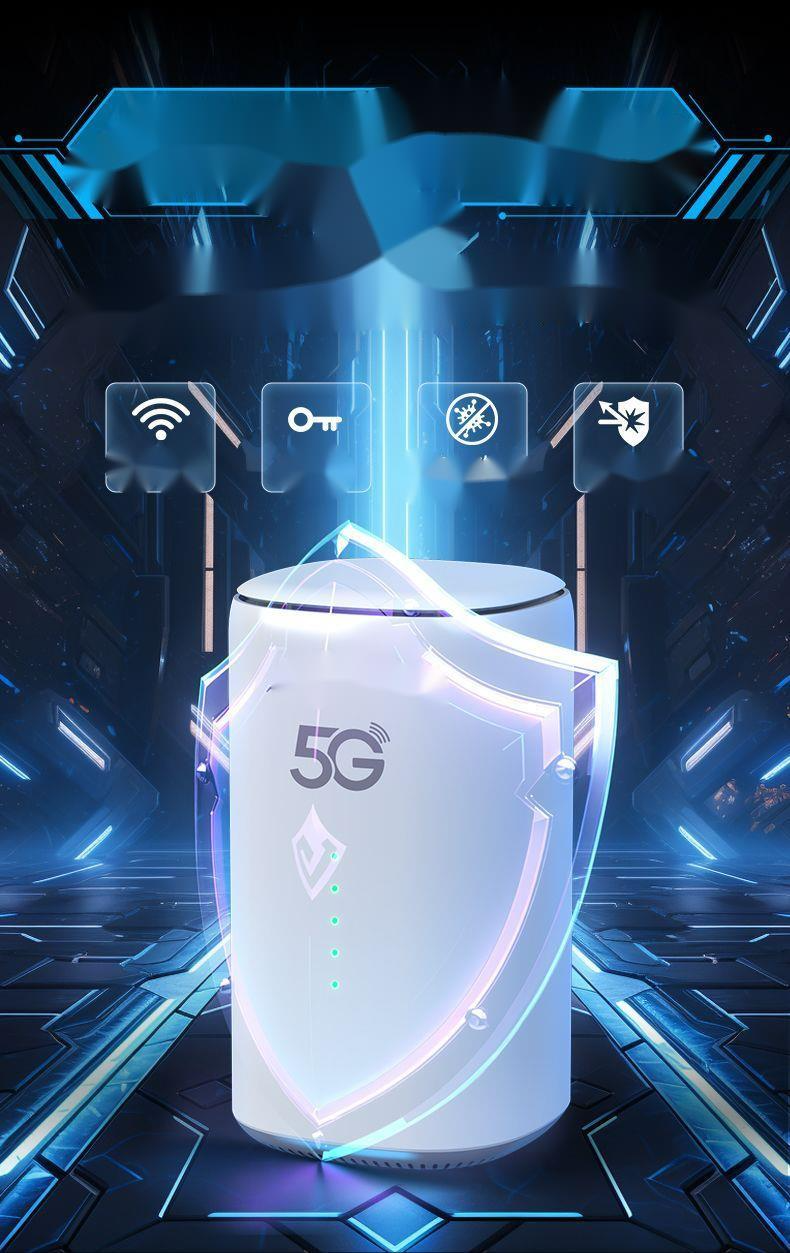 Gigabit-WLAN-Router Enterprise WiFi6 Mobiles Büro Tragbares CPE-Breitband_voghion.com