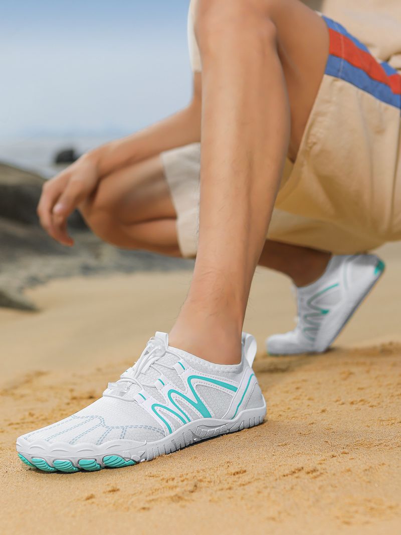 Summer Outdoor Quick-Dry Five-Toe Beach Lightweight Amphibious Water Rafting Non-Slip Stream Trekking Snorkeling Shoes_voghion.com