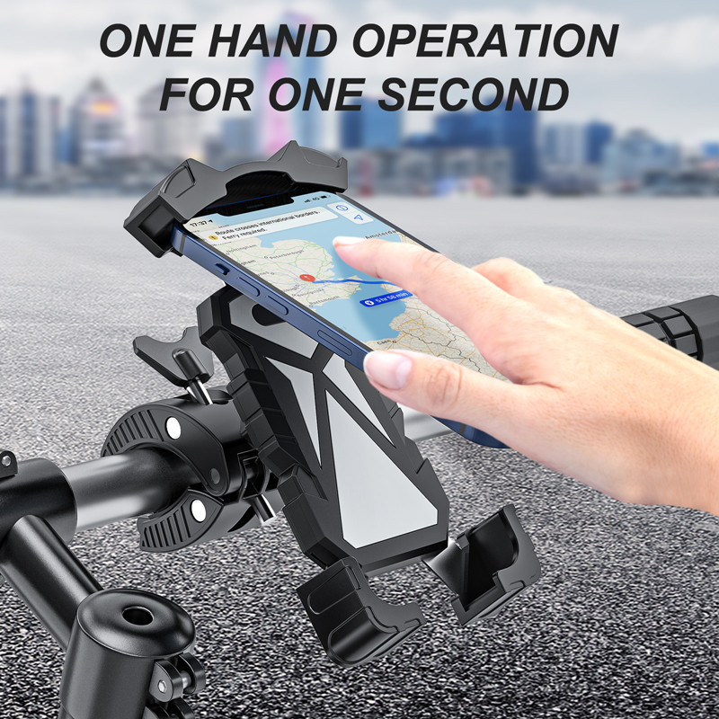 Fahrradtelefonhalter, Golf-Elektrofahrrad-Navigationsrahmen, Motorrad-Reithardware Neue Halterung_voghion.com