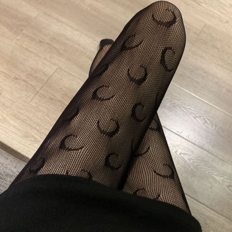 Moon Sexy per donne sottili calze a rete da celebrità di Internet stile Ins collant con base trasparente_voghion.com