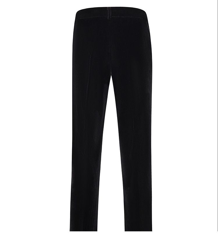 Costum de performanță negru pentru bărbați, costum de rochie pentru cântăreț, performanță pe scenă, gazdă, artă, examinare, EMCE, costum slim, jachetă_voghion.com