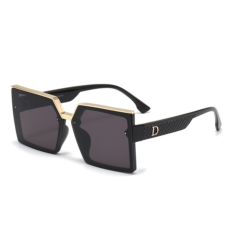 15089 occhi di gatto alla moda da donna, occhiali da sole di fascia alta, personalizzati, resistenti ai raggi UV e alla moda_voghion.com