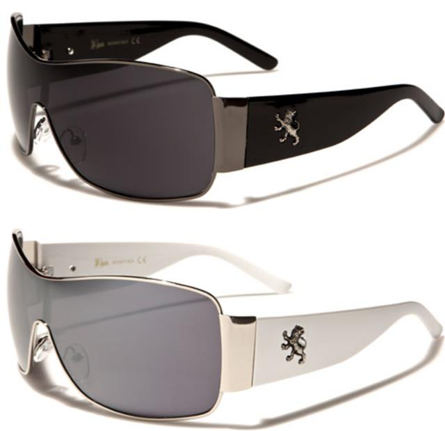 GAFAS DE SOL PILOTO DE DISEÑADOR KHAN L GRANDE NEGRO RETRO UV400 GRANDE HOMBRE MUJER NIÑOS_voghion.com