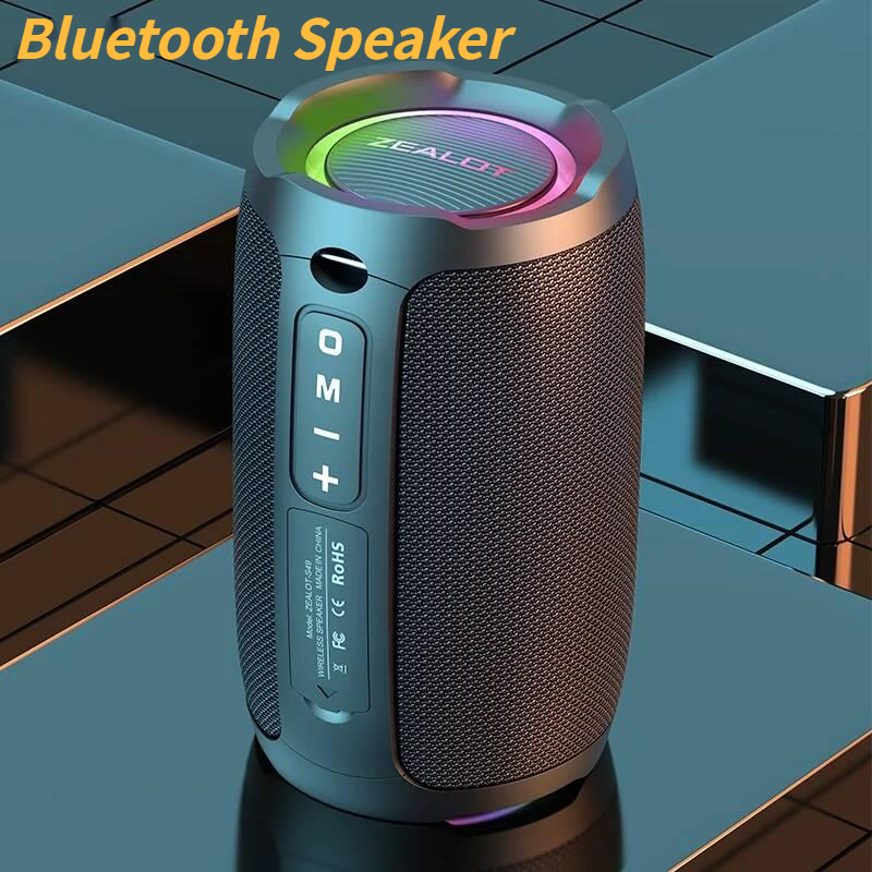S49 Portable Bluetooth Speaker 20W IPX7 Waterproof Powerful Sound Box Bass Boost Dual Pairing True Wireles Stereo_voghion.com