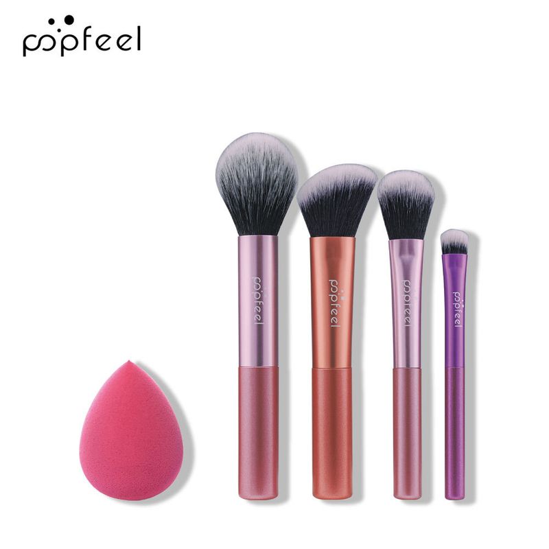 Make-up-Sets Hit Popfeel Make-up-Set Concealer Foundation Make-up-Pinsel Make-up Beauty-Tool Geschenkbox SET006C_voghion.com