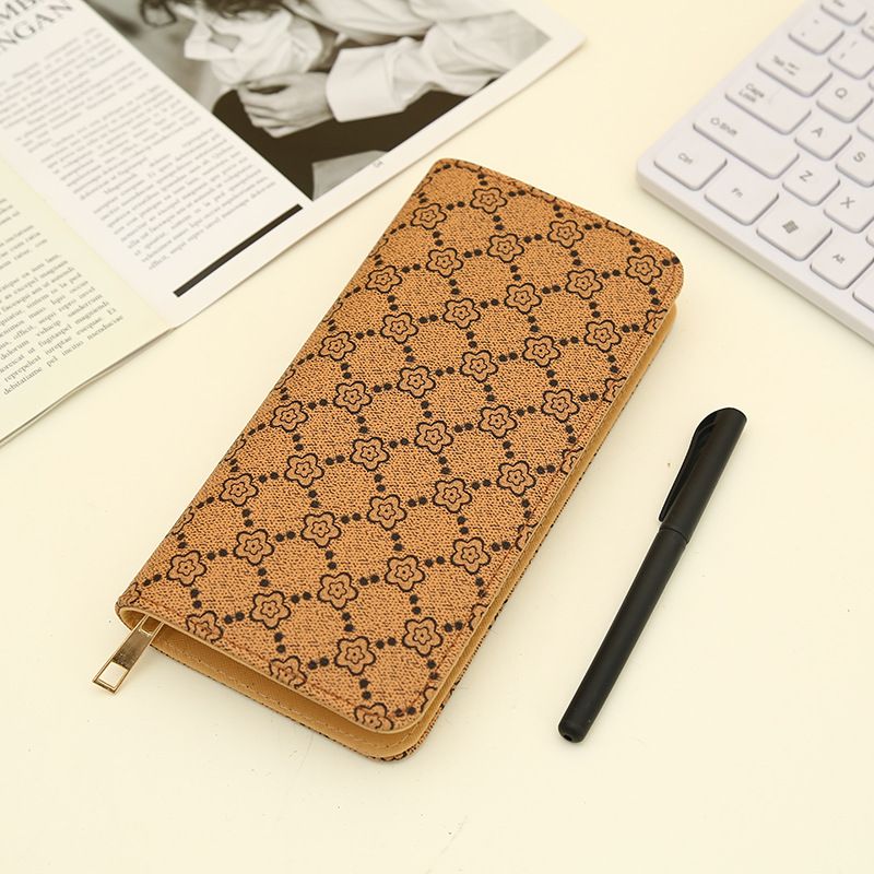 Women's Bags Ladies Long Large Capacity Zipper Wallet Fashionable Simple Clutch Wallet New Coin Purse In Stock_voghion.com