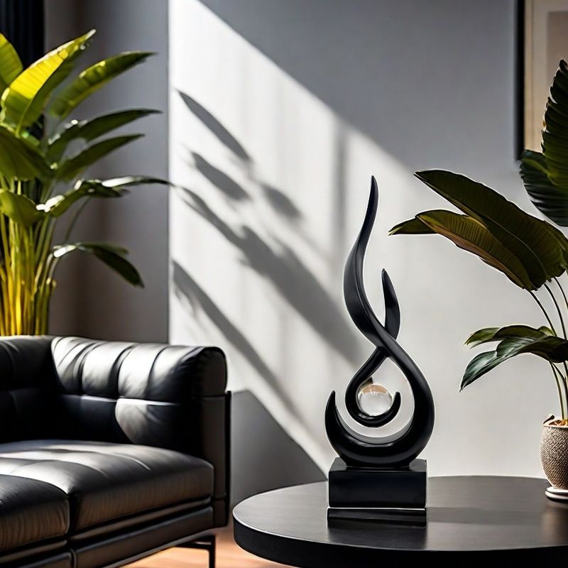 Creative High-End Flame Play Bead Ornament Suitable For Gifts Living Room Wine Cabinet Dation Soft Furnishing Home_voghion.com