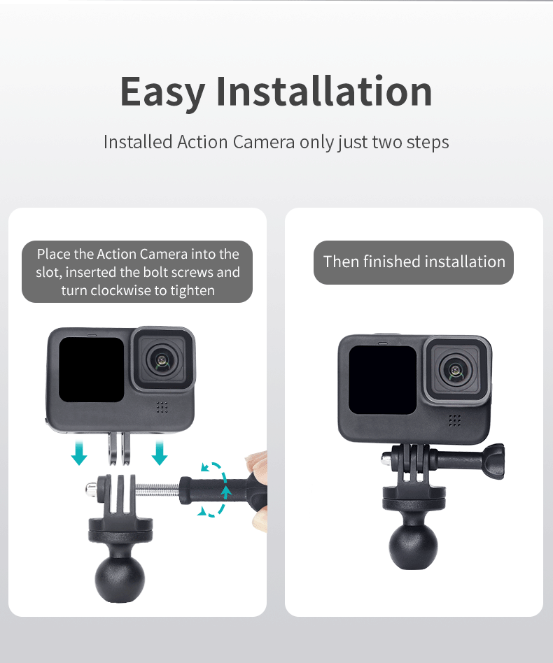 Quick installation suction cup mount compatible for GoPro vacuum adsorption fiess recording shooting action camera_voghion.com