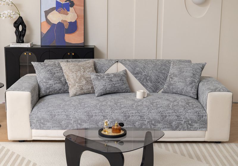 Cuscini per divano in pelle di lusso color caffè, quattro stagioni, universali, antiscivolo, coprisedile, coprisedile, asciugamano in tessuto_voghion.com