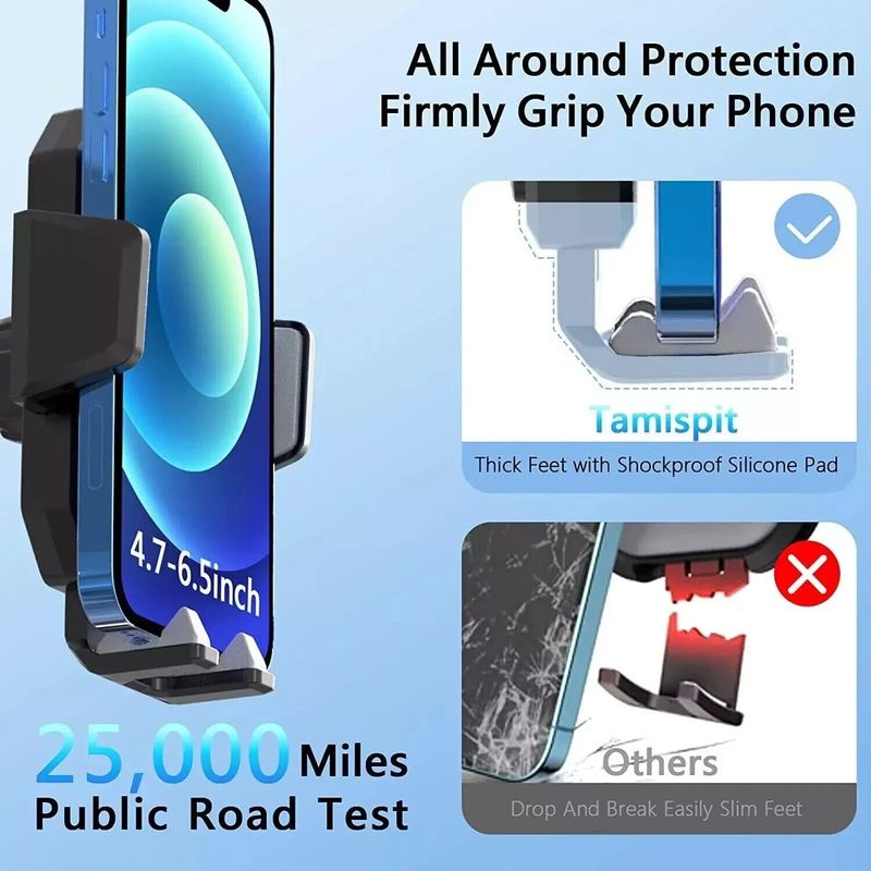 Car Van Trunk Phone Holder Stand Windscreen Dashboard Mobile Support GPS Suction_voghion.com