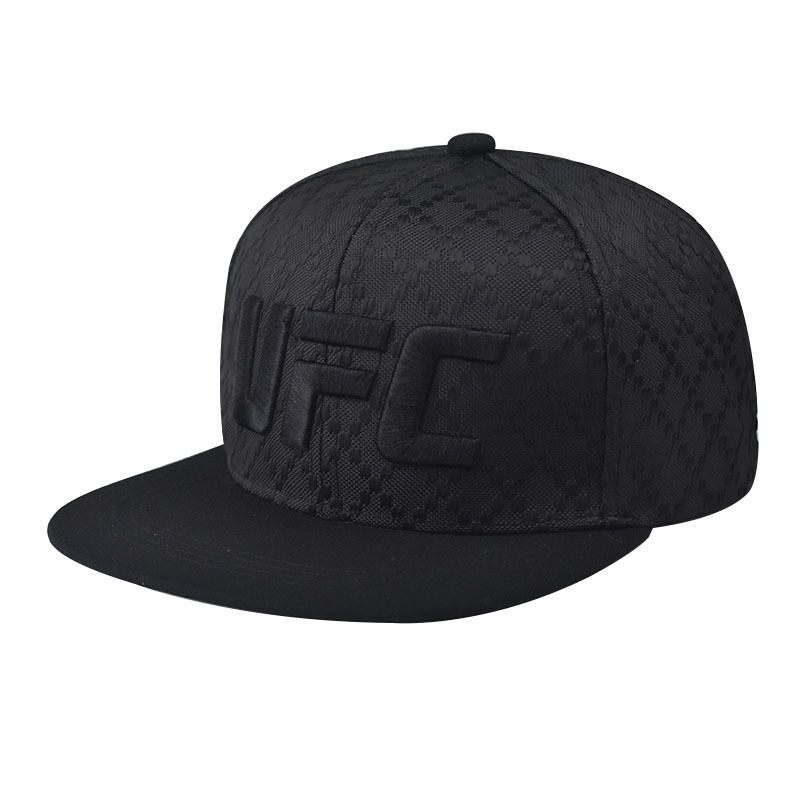 Nuovo cappello da baseball UFC alla moda per uomo e donna con linguetta d'anatra a scacchi, da esterno, ricamato, alla moda_voghion.com