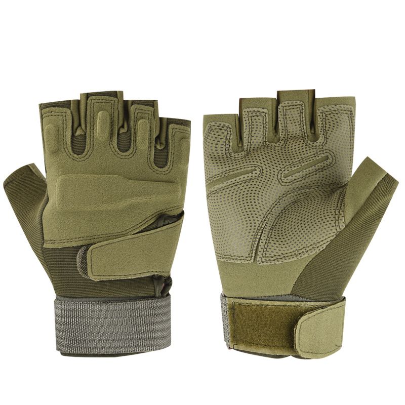Blackhawk Tactical Halbfinger-Kletterhandschuhe für Herren, schnittfest, für Sport, Fitness, Outdoor, Motorradfahren und Spezialeinheiten_voghion.com