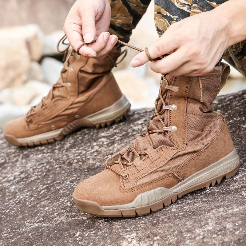 Ultra-light Combat Boots Men's Boots Tactical Boots Non-slip And Wear-resistant Outdoor Comfortable Boots Desert Boots_voghion.com