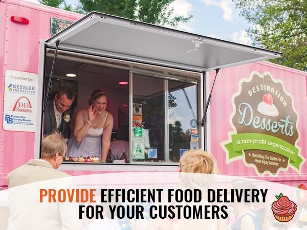 VEVOR Concession Window 36"x24", Aluminum Alloy Food Truck Service Window With Awning Door & Drag Hook, Up To 85 Degrees Stand Serving Window For Food Trucks Concession Trailers, Glass Not Included_voghion.com