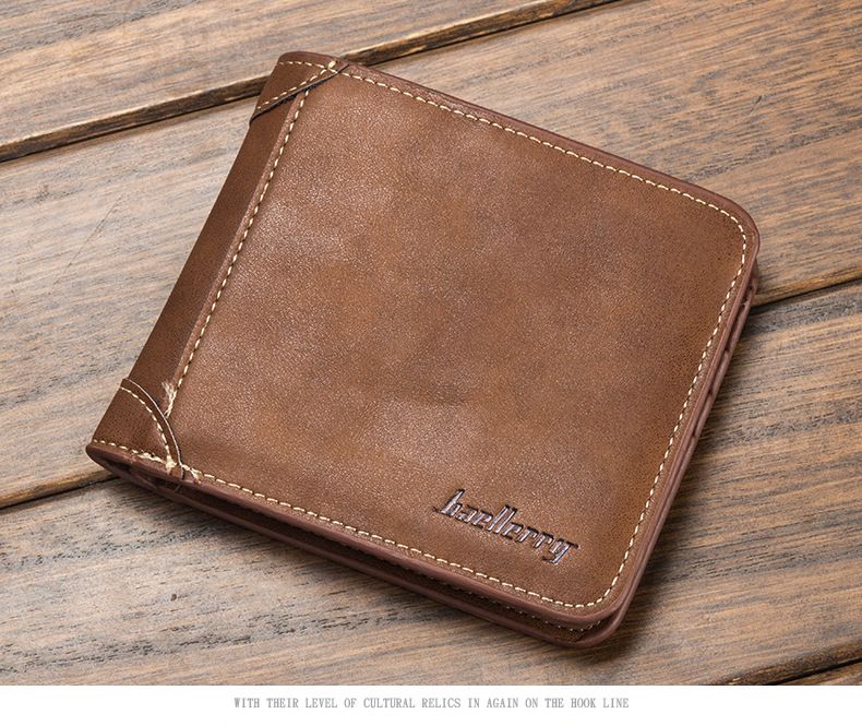 Wallet Men's Multi-Card Card Holder Horizontal Nubuck Leather Retro Wallet Soft_voghion.com