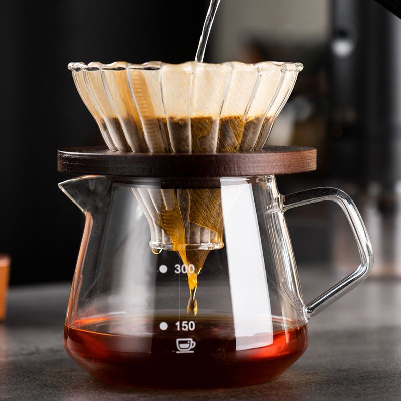 Set Qiru per principianti, tazza con filtro per caffè, caffettiera a goccia manuale_voghion.com