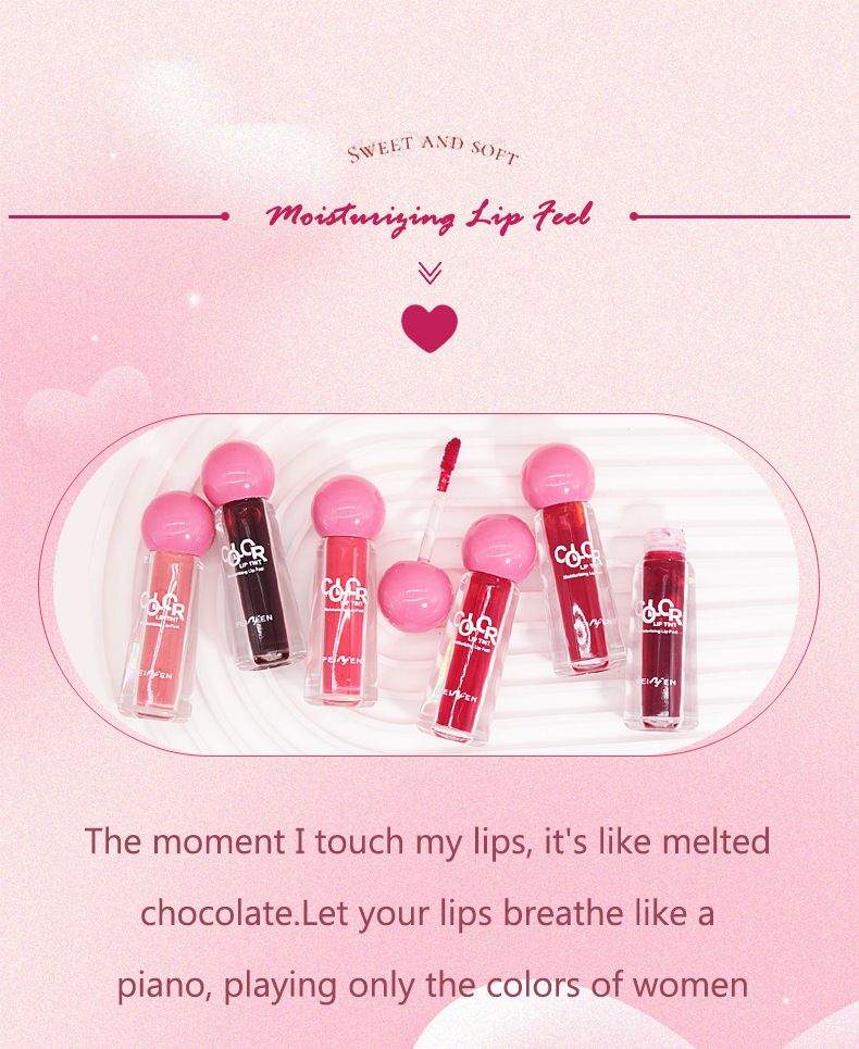 Coffret de rouges à lèvres à l'eau, un produit populaire, une variété de couleurs, Aqua, facile à colorer, ensemble de rouges à lèvres_voghion.com