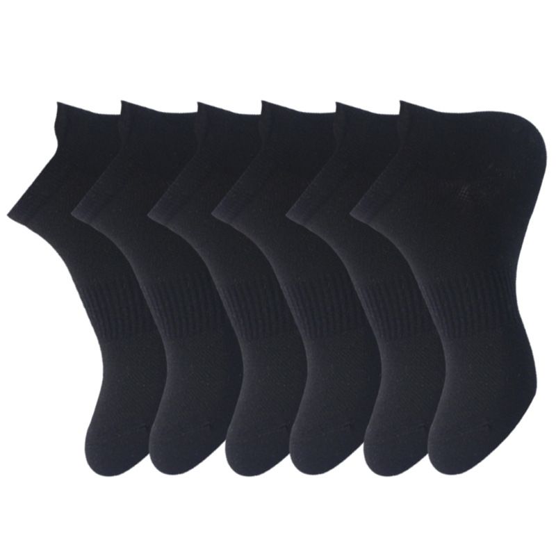 Calcetines cortos deportivos de algodón para hombre, de malla fina, talla 42-48, talla 2025d_voghion.com