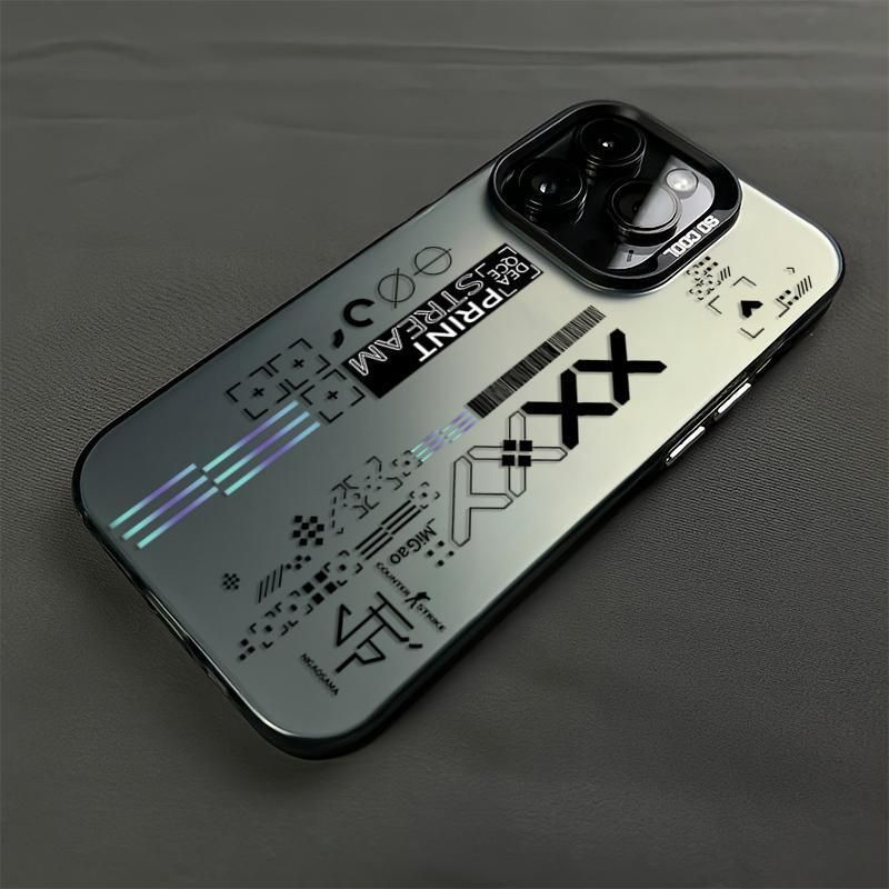 Collezione di stampe CSGO compatibile con iPhone Custodia per telefono iPhone 13 15/13 Pro/15 Pro Max Colore argento_voghion.com