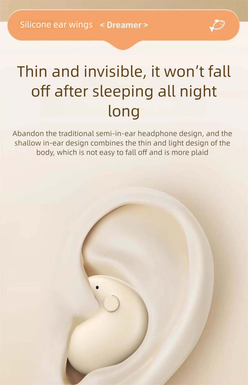 2025 Nieuwe slaaphoofdtelefoon Ultralange batterijduur Hoogwaardige Bluetooth draadloze ruisonderdrukking Mini Ultradun_voghion.com