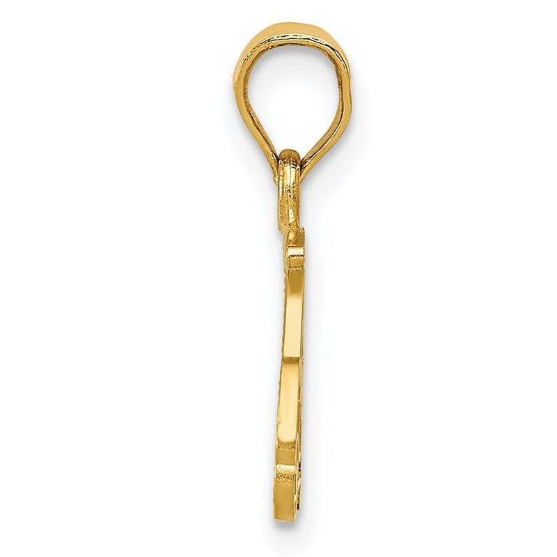 14k Golf Cart Charm_voghion.com