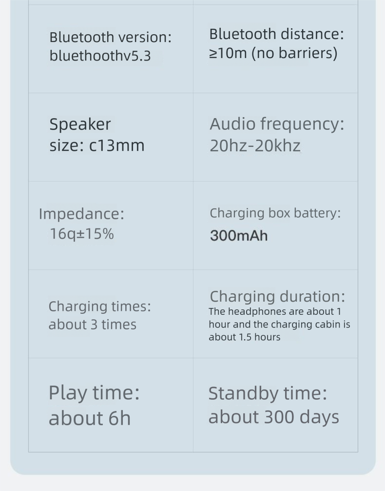 Technology Sense Wireless Bluetooth Earphones New Gaming Noise Cancelling Running Sports Fitness Anti-Drop Long Battery_voghion.com