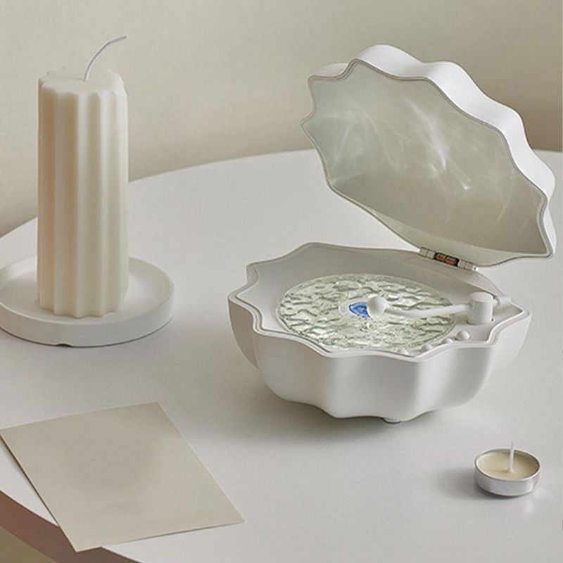 Kreativ Shell Light Kabellos Bluetooth Lautsprecher Héichqualitativ Subwoofer Schlofdekoratiounen Romantesch Kaddo fir_voghion.com