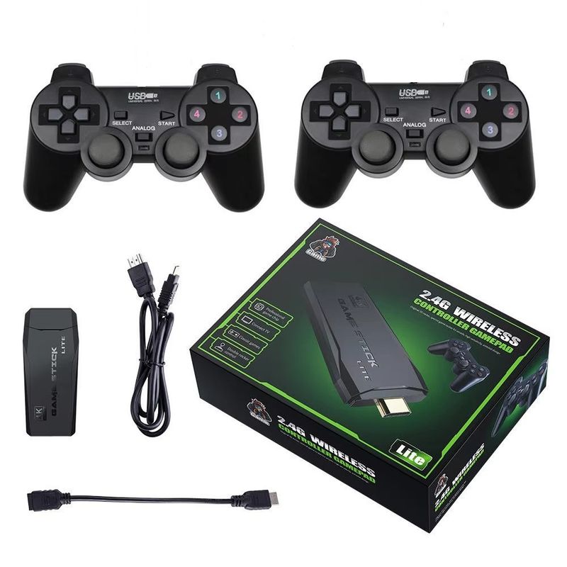 20000 Games 64GB Classic Controller 4k Linux Operating System Game Stick Home Console_voghion.com