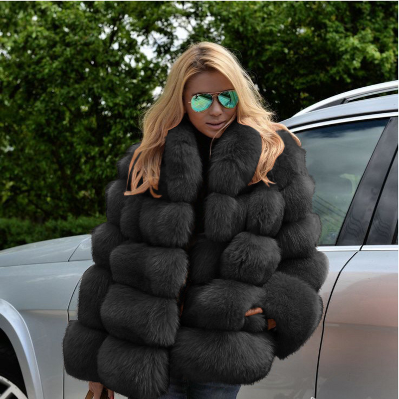 Frauen Kleidung herbst und winter neue frauen mantel fuchs pelz_voghion.com