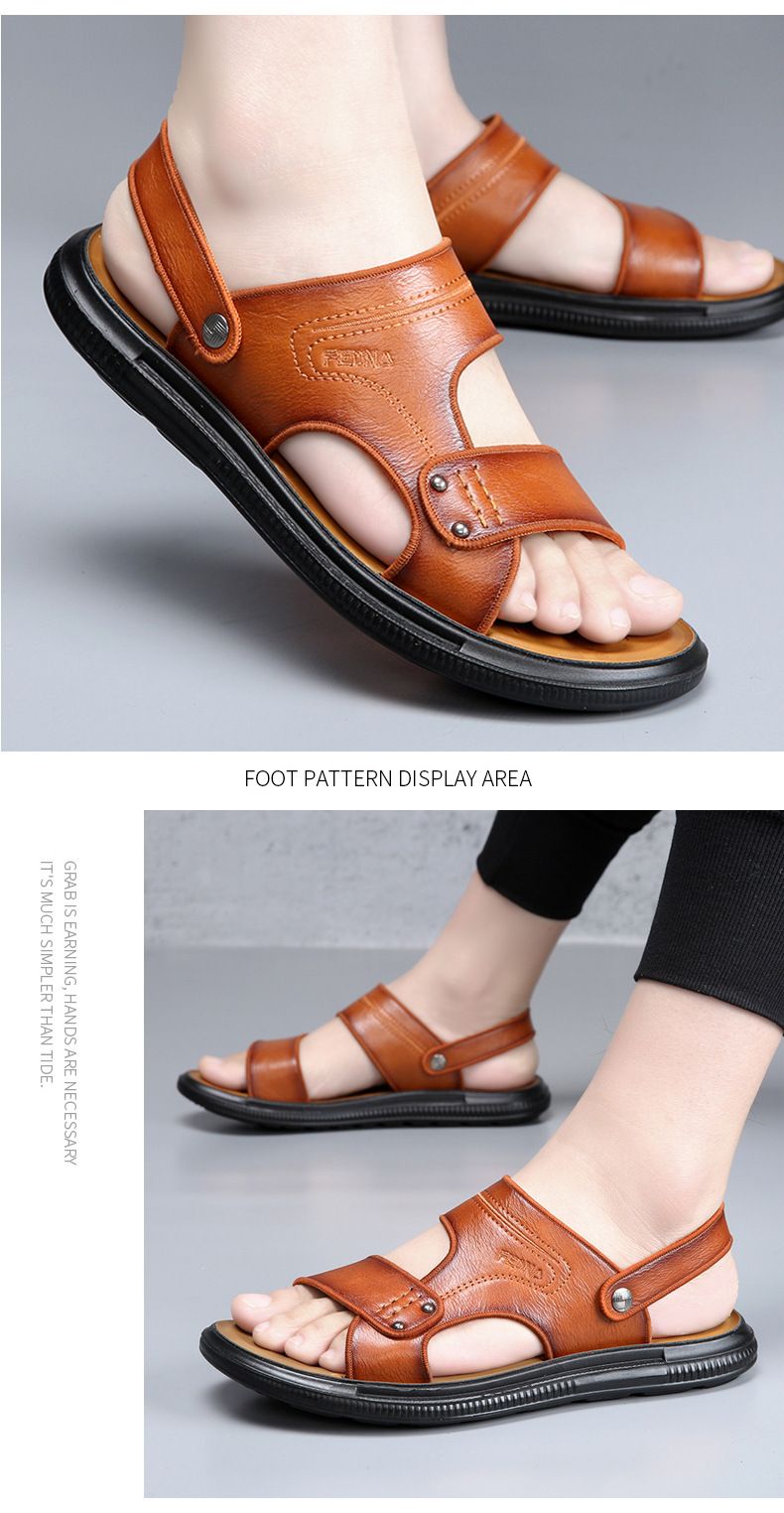 Komfortabel massage, afslappede strandsko, overtøj til midaldrende, dobbelt formål_voghion.com