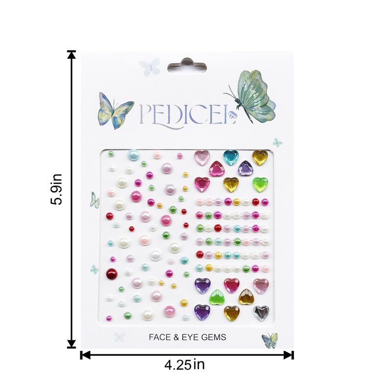 Halloween Edm Electronic Music Festival Face Stickers Eyebrow Stickers Diamond Resin Diamond Carnival Diamond Stickers Masquerade Face Decoration_voghion.com