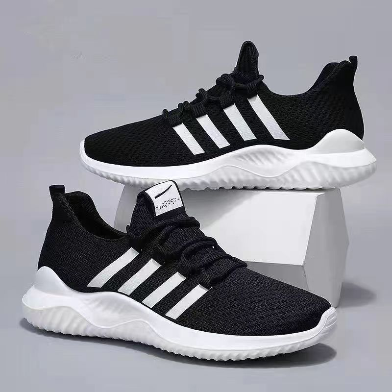 Men's New Mesh Breathable Running Shoes Casual Trend Anti Slip Durable Sports Shoes_voghion.com