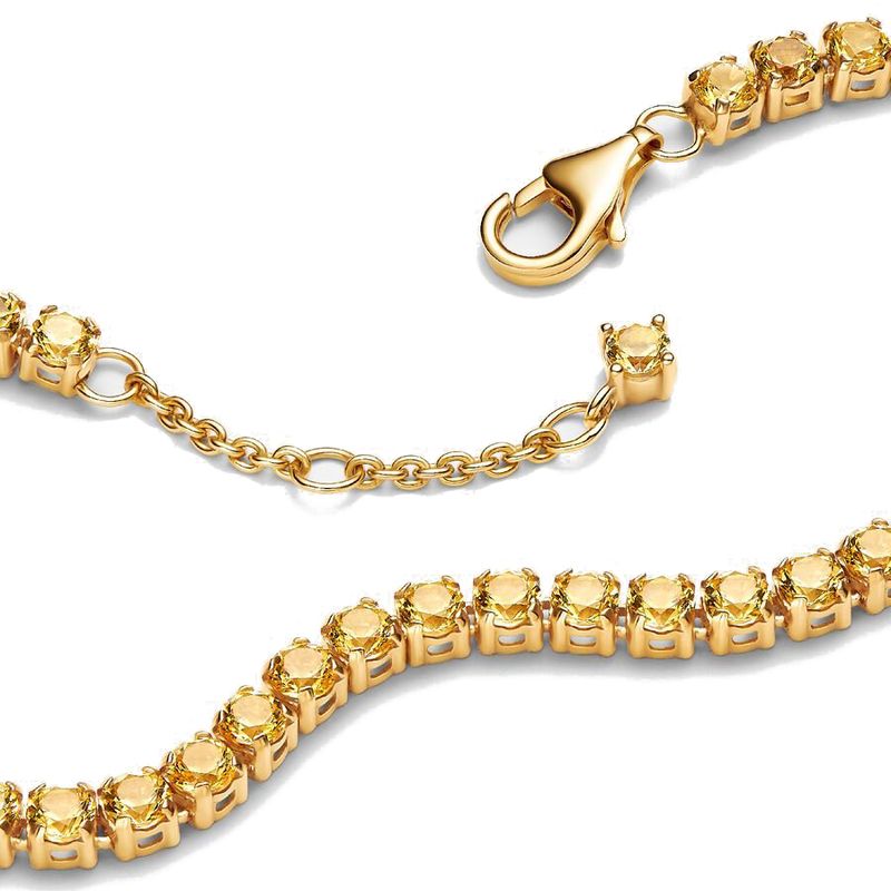 Bracciale in argento Sterling S925 con zircone cubico colorato, per donne, alla moda, semplice, con disco cardiaco, gioielli di fidanzamento, misura regolabile_voghion.com