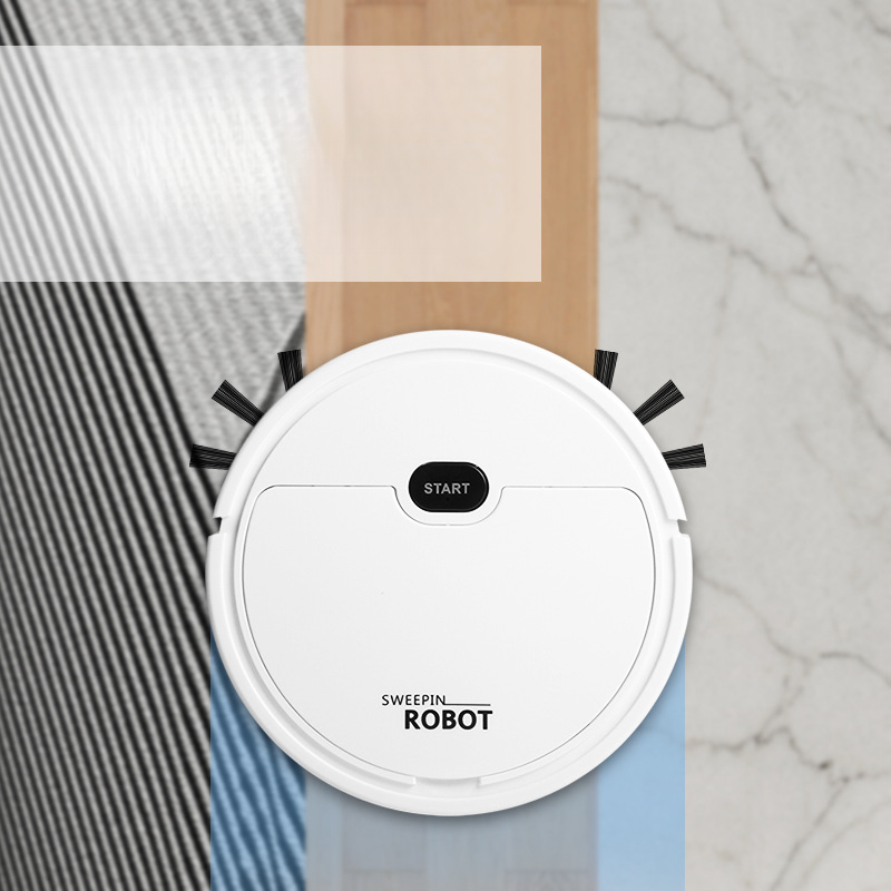 Robot intelligent de balayage, petit aspirateur rechargeable pour la maison_voghion.com