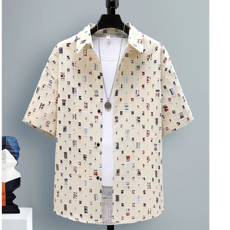 Summer 2 Pieces Set Tracksuit Men's Two Shirt Shorts Haruku Streetwear Oversized Men Sets Short Outfits Suits_voghion.com