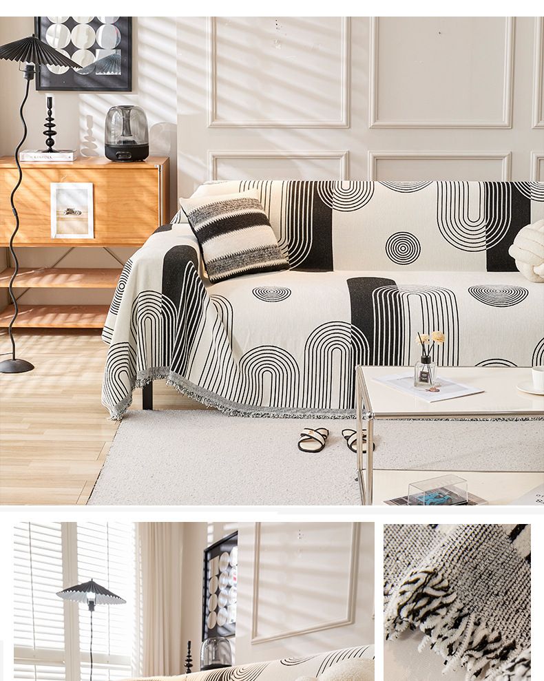 Copridivano - Copridivano elasticizzato di alta qualità (fatto a mano, in tessuto per tutte le stagioni, antiscivolo, traspirante, lussuoso arredamento per la casa)_voghion.com