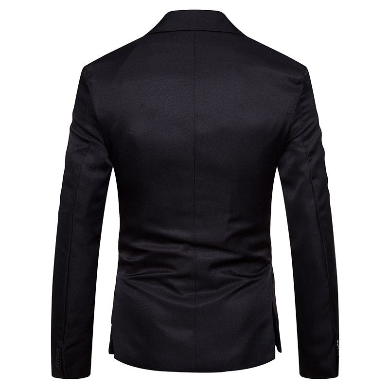 Abito professionale da uomo slim fit oversize primavera e autunno 2019, top monopezzo, abito con un bottone_voghion.com