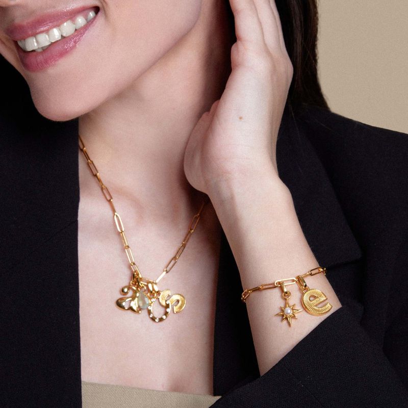 Sieraden & Accessoires Roestvrij staal Nieuwe munt Hartvormig Onregelmatig Ingelegd Zirkonium Agaat Natuursteen Hanger Ketting Oven Vacuüm Elektrisch_voghion.com