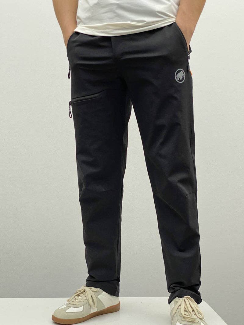 Pantaloni da uomo in softshell elastici antivento e impermeabili, leggeri, elastici, ad asciugatura rapida, alla moda e casual_voghion.com