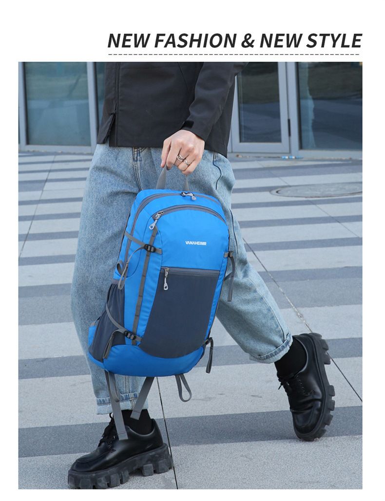 Sac à dos d'alpinisme léger et multifonctionnel, pliable et anti-éclaboussures, pour l'extérieur et la journée_voghion.com