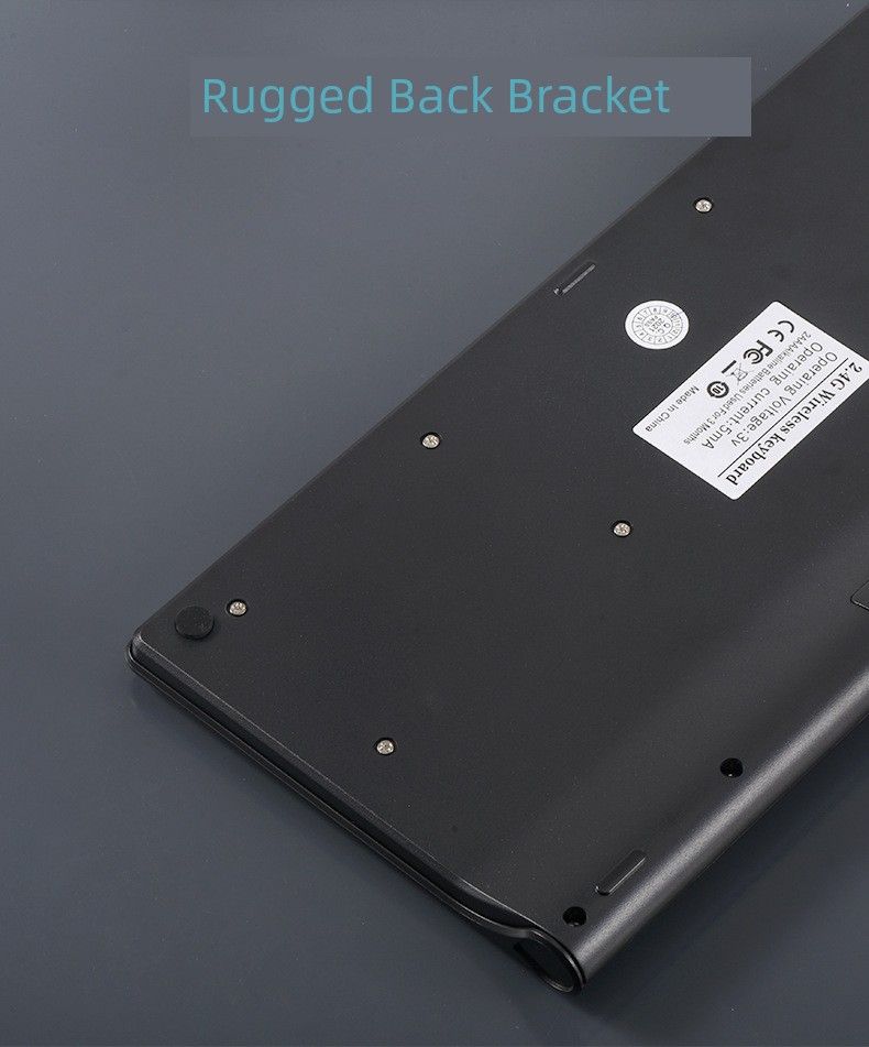 Üben Sie das Tippen Drahtlose Tastatur und Maus Set Mini Standard Russische USB Desktop_voghion.com