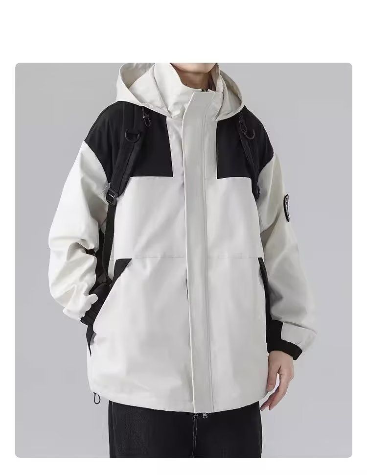 Herrenbekleidung Casual Herren Hardshelljacke Funktion Outdoor Mantel Männer locker Fashion Cargo wasserdicht_voghion.com