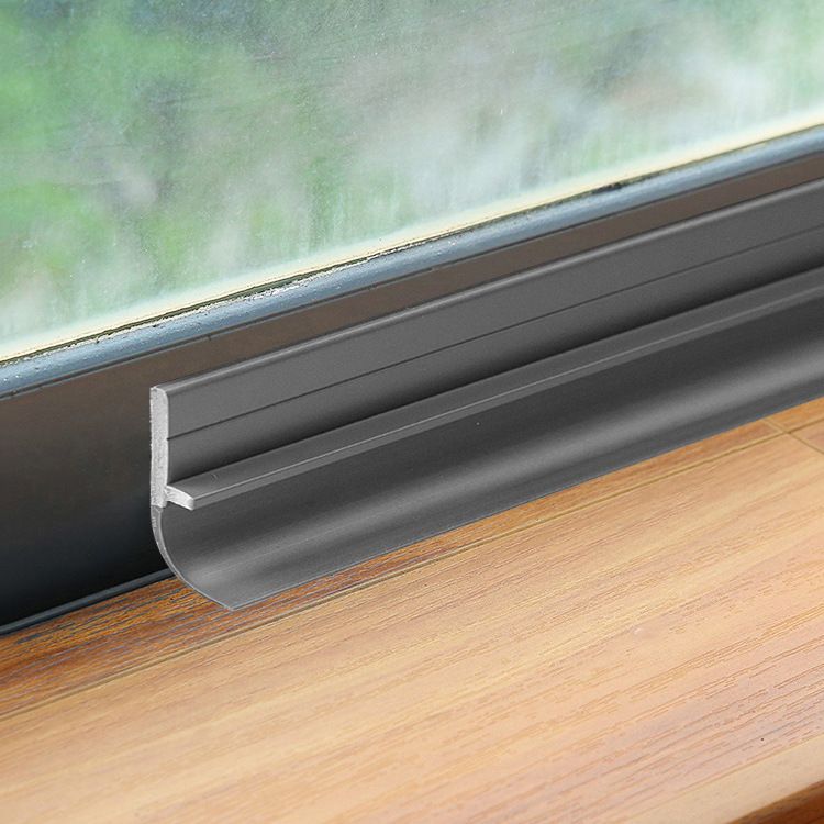 Costura de porta, faixa de vedação inferior de porta, faixa de isolamento acústico autoadesiva à prova de vento para portas e janelas, faixa de proteção de canto à prova d'água com vãos espessos_voghion.com