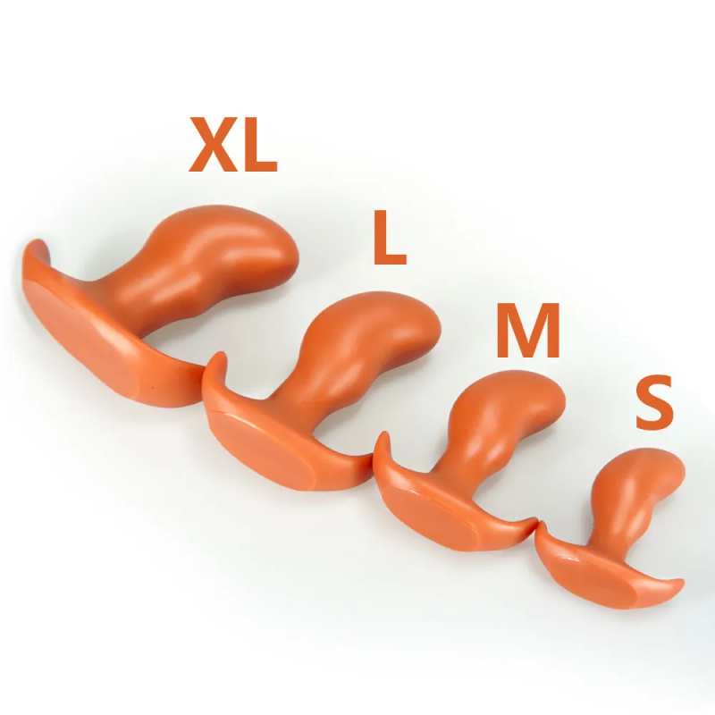 Giocattoli anali Gigante vibratore in silicone giocattolo del sesso grande butt plug da uomo espansore anale l Stimolatore di espansione dell'ano gay_voghion.com