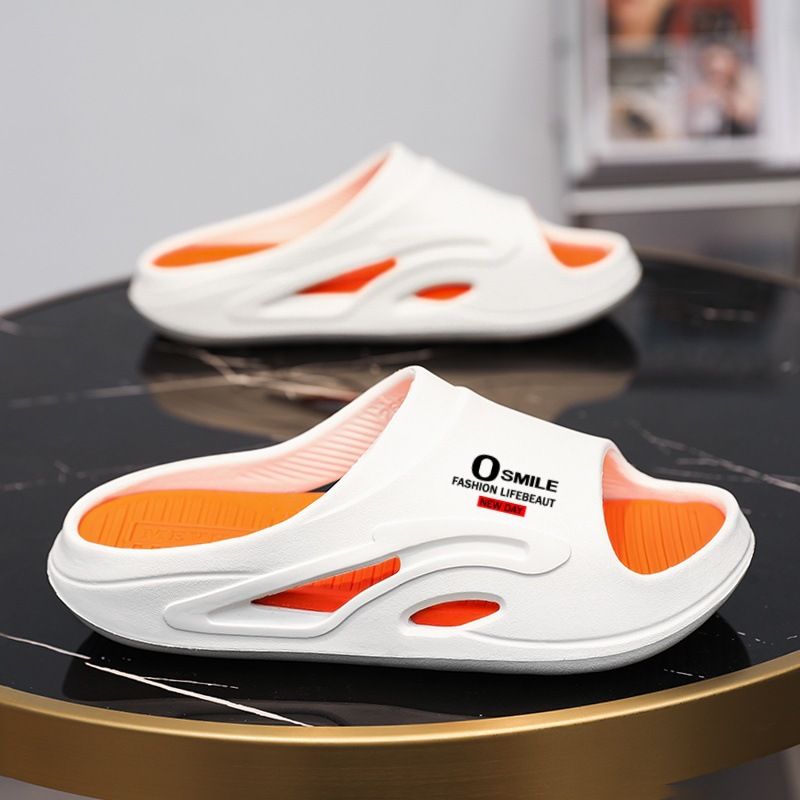 Pantofole da uomo, stile estivo 2025, leggere, comode per l'uso domestico, con un senso di "cacca calpestata",_voghion.com