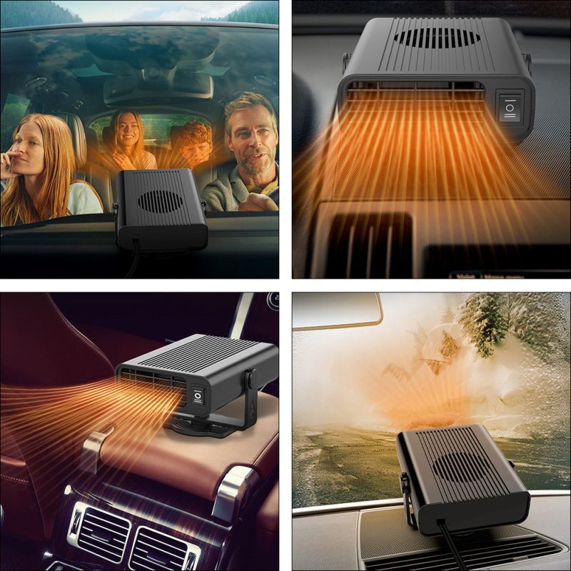 Riscaldatore per auto Riscaldamento e ventola Coog Deer Auto Snow Dispositivo USB per veicoli per ABS Scaldino durevole_voghion.com