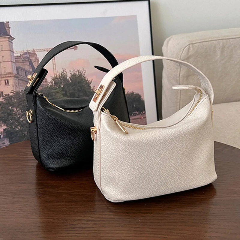 Mini torba na ramię z miękkiego PU w kształcie chmury, urocza, z łańcuszkiem na telefon komórkowy, mała torba typu crossbody dla kobiet_voghion.com