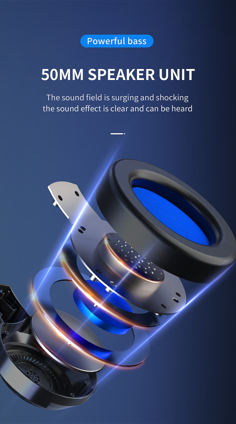 Computer Headset 7.1 Channel Chicken Wired Headset G58 Headset Game Headset With Microphone Headset_voghion.com