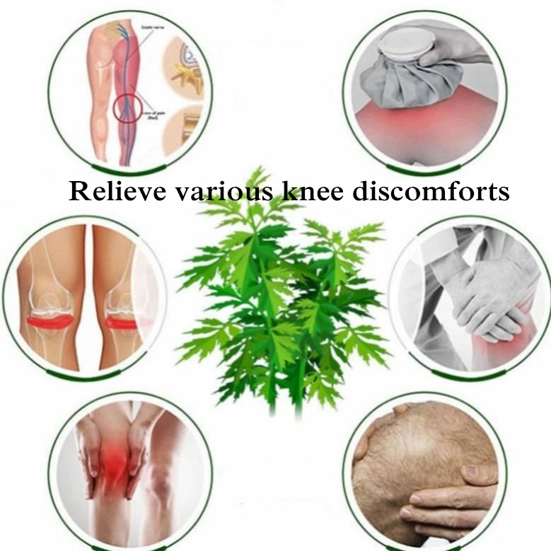 1 Pair Self-Heating Support Pad For Arthritis Joint Pain Relief Injury Recovery Belt Knee Massager Leg_voghion.com