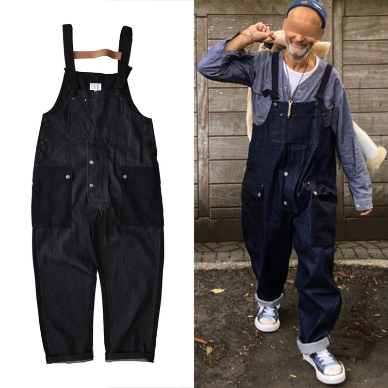 Farbige Patchwork-Overalls für Herrenbekleidung_voghion.com